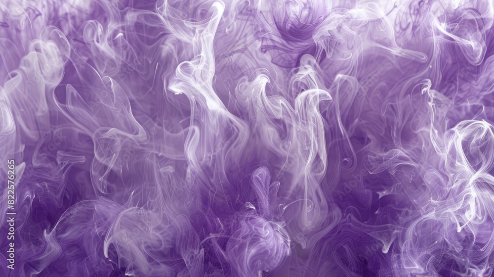 Fototapeta premium A significant amount of smoke fills the air