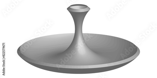 Wireless technology digital radar or echo sonar waves. Transparent illustration,Water drop wave splash effects. Realistic water ripple. Sound waves over transparent  vector