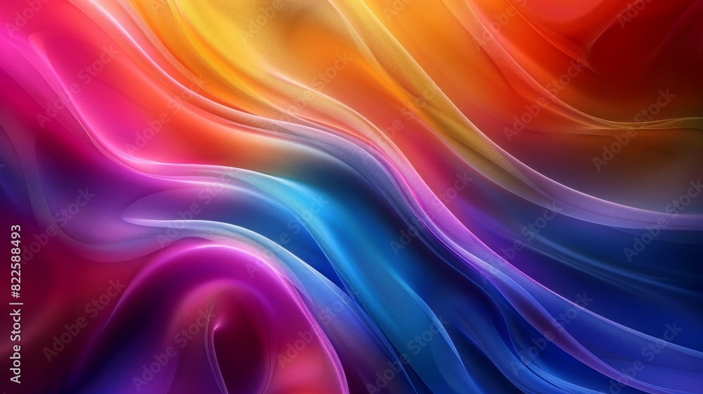 Obraz premium bottom - red, blue, yellow, red, orange, blue, pink, orange, blue, pink, red