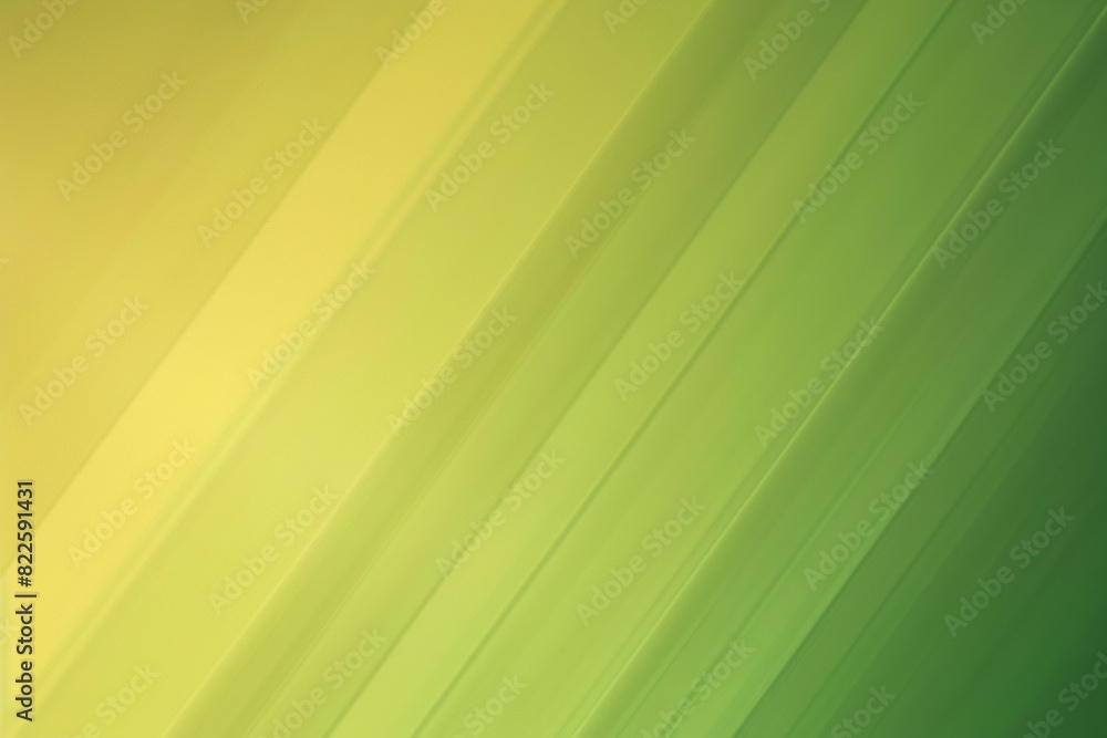 Fototapeta premium Colorful green and yellow gradient background with diagonal lines