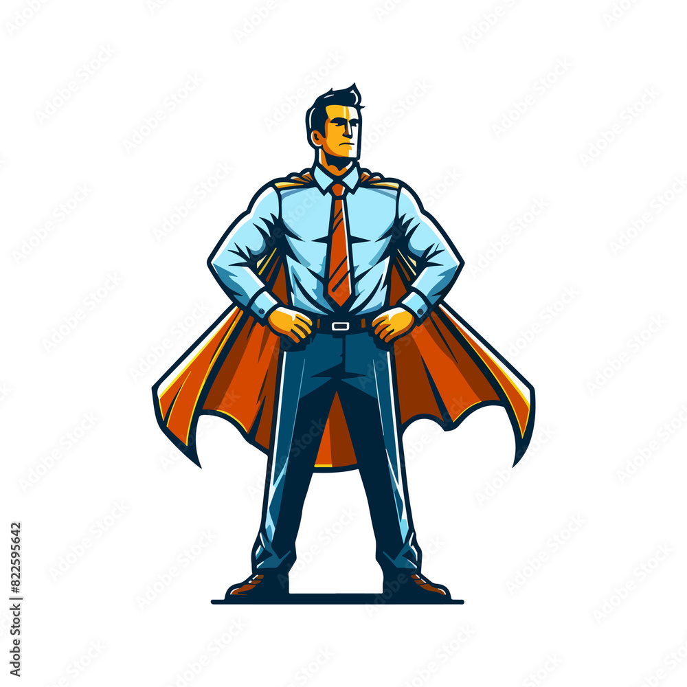 father hero concept for father's day character father hero concept for father's day character