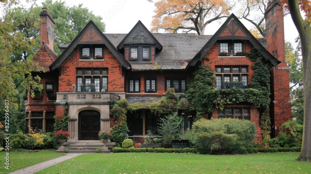 Brick Homes: The Epitome of American Success and Security for Upper-Class Families Brick Homes: The Epitome of American Success and Security for Upper-Class Families