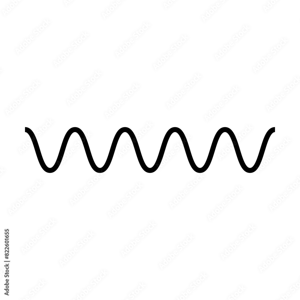 Wave line, abstract zigzag curves, seamless pattern texture design element illustration for background graphic Wave line, abstract zigzag curves, seamless pattern texture design element illustration for background graphic