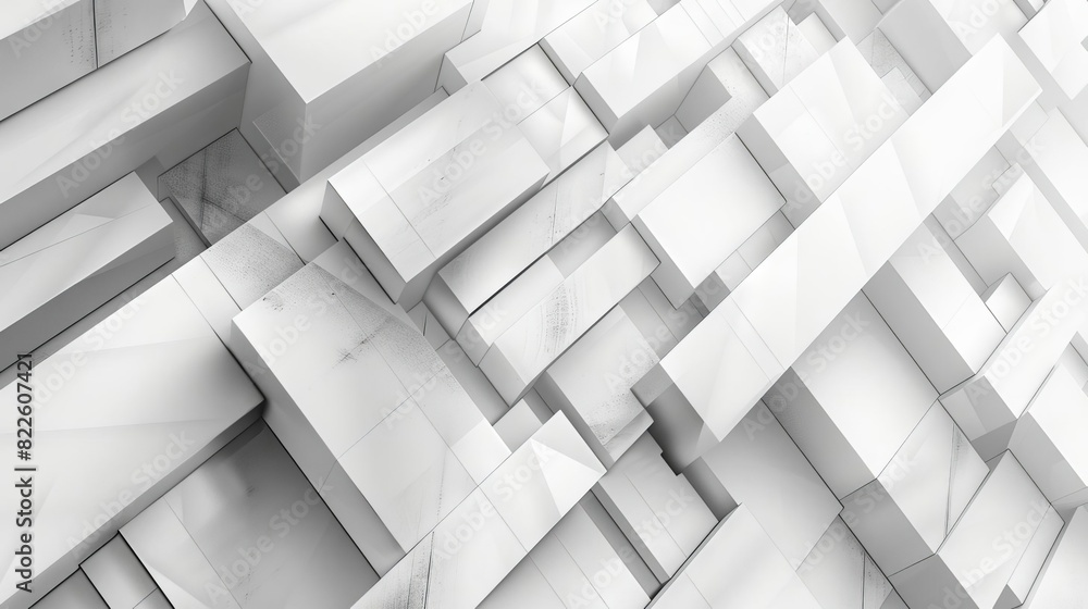 abstract grey and white geometric shapes background digital art abstract grey and white geometric shapes background digital art