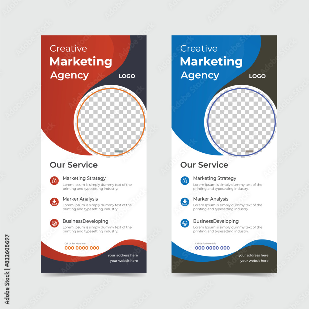 Create a modern corporate business flyer template for your firm. A creative business flyer with an abstract layout. Create a modern corporate business flyer template for your firm. A creative business flyer with an abstract layout.