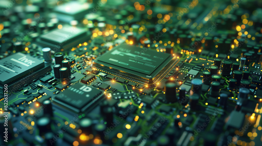 Fototapeta premium computer circuit board