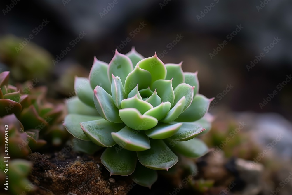 Drought-tolerant Succulent plant sunny. Frame macro floral. Generate Ai Drought-tolerant Succulent plant sunny. Frame macro floral. Generate Ai
