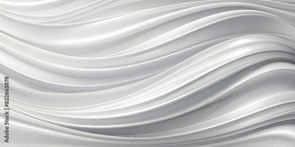 Abstract white and light grey wave background Abstract white and light grey wave background
