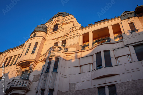 Bild auf Leinwand Ungar Mayer palace in the city of Szeged,Hungary.