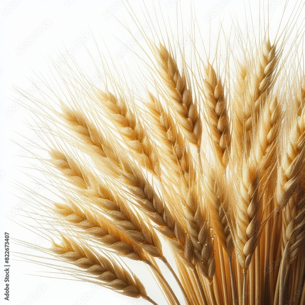 Wheat isolated on a white background
Wheat isolated on a white background