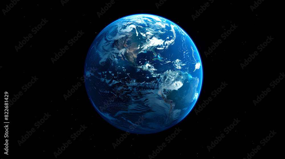 Planet Earth seen from space