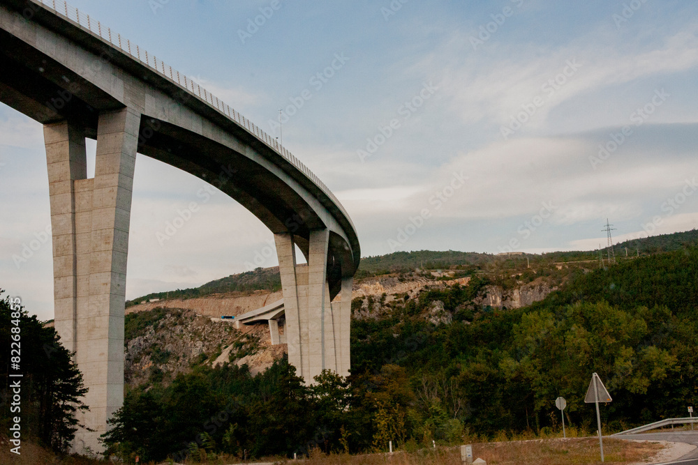 Highway Bridge in Slovenia Highway Bridge in Slovenia