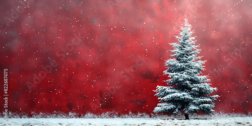 Simple Christmas Tree Stock Photo for Designers