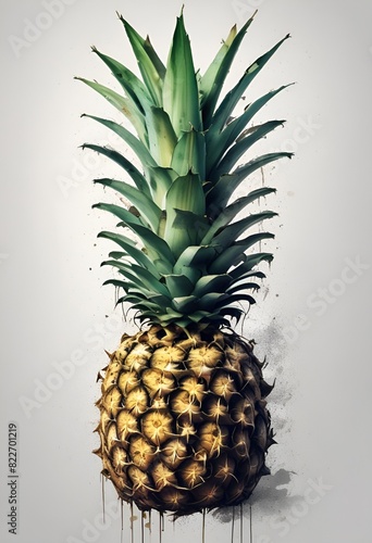 Wallpaper Mural Fresh and Juicy Pineapples Torontodigital.ca