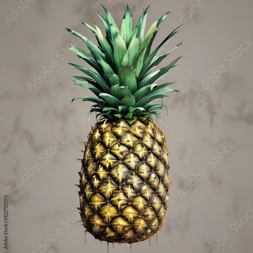 Wallpaper Mural Fresh and Juicy Pineapples Torontodigital.ca