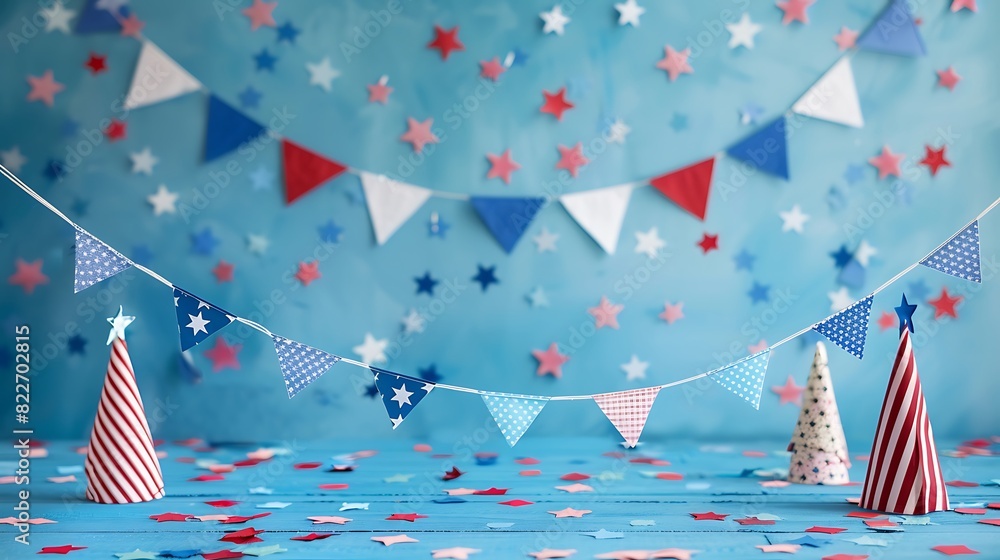 Fototapeta premium us, flag, freedom, abstract, celebration, memorial, patriotism, veteran, american flag, design, symbol, background, day, 4th july, event, july, illustration, blue, america, american, poster, decoratio