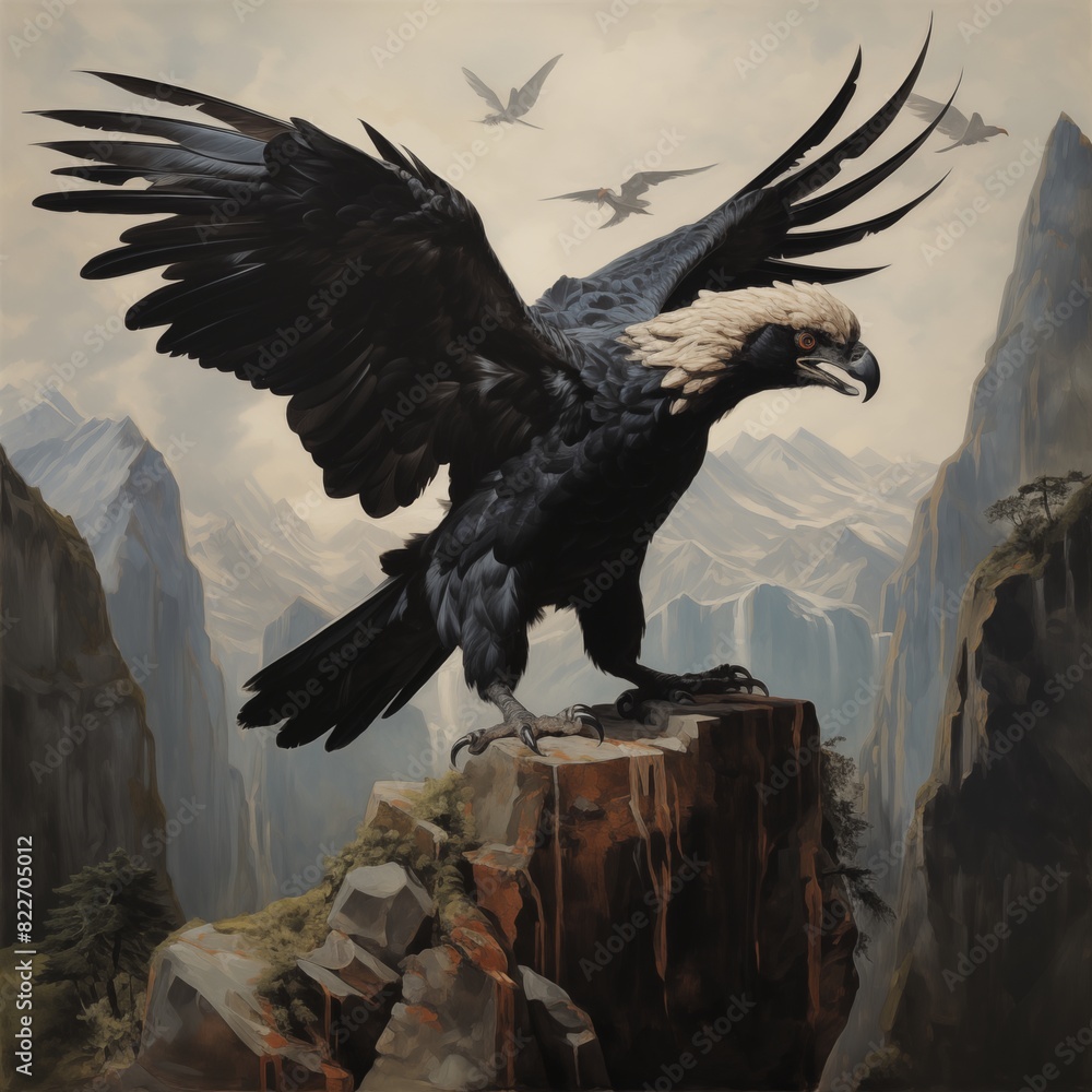 Fototapeta premium eagle in flight