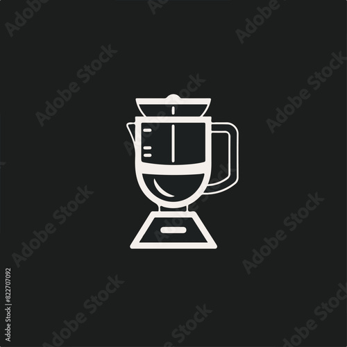 Blender in cartoon, doodle style. Image for t-shirt, web, mobile apps and ui. Isolated 2d vector illustration in logo, icon, sketch style, Eps 10. AI Generative