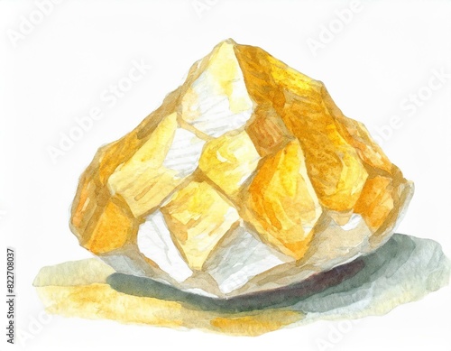 gold illustration