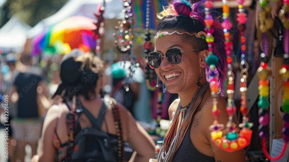 Gothic Art of A vibrant, inclusive street fair with booths celebrating the strength of the LGBTQ+ community.,Tribal and ethnic art Gothic Art of A vibrant, inclusive street fair with booths celebrating the strength of the LGBTQ+ community.,Tribal and ethnic art