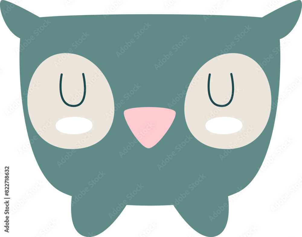 Fototapeta premium Owl Shape Plant Pot