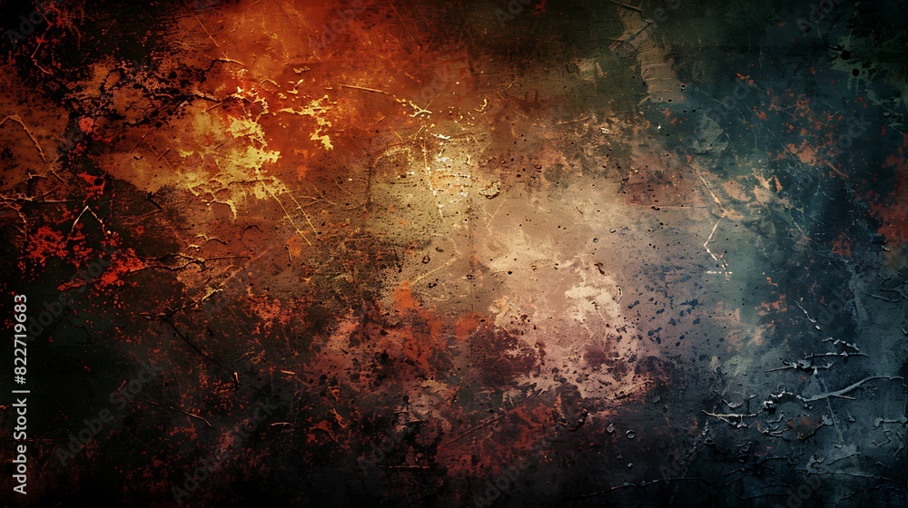 Obraz premium Grunge Distressed Textured Background for Edgy Visual Projects