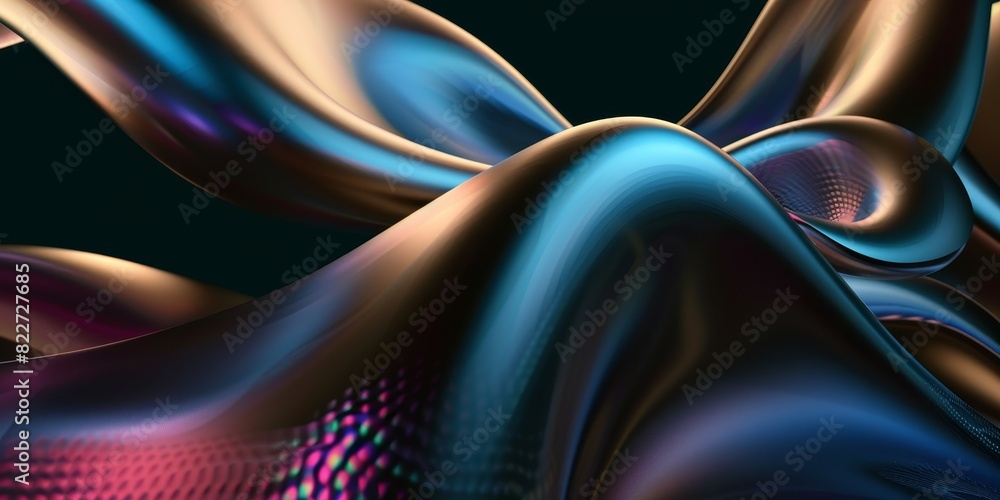 Abstract 3D holographic Background Abstract 3D holographic Background