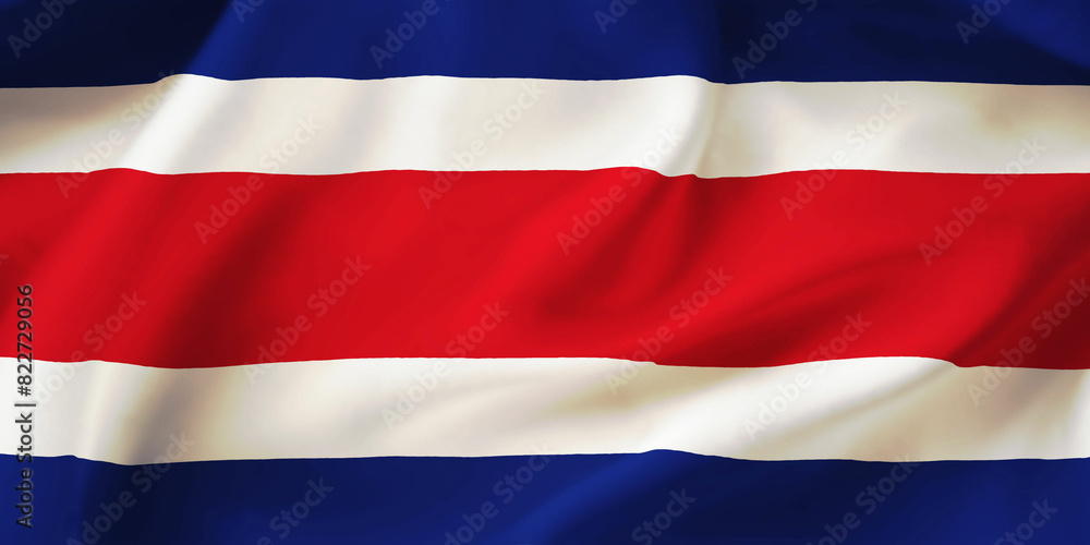 Costa Rica waving flag background. 3D illustration of Costa Rica flag Costa Rica waving flag background. 3D illustration of Costa Rica flag