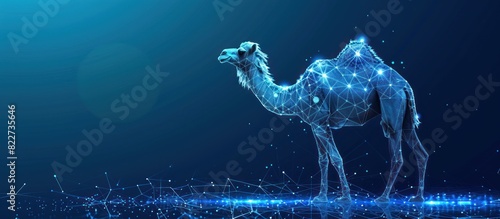 camel, Polygonal design of interconnected lines and points