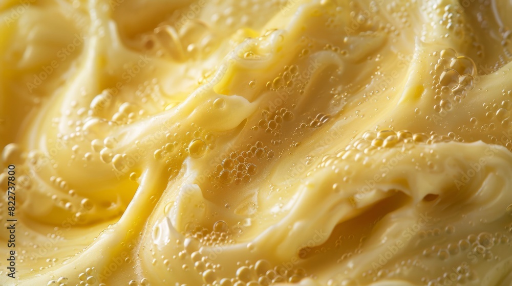 Macro food shot on the texture of pudding. Macro food shot on the texture of pudding.
