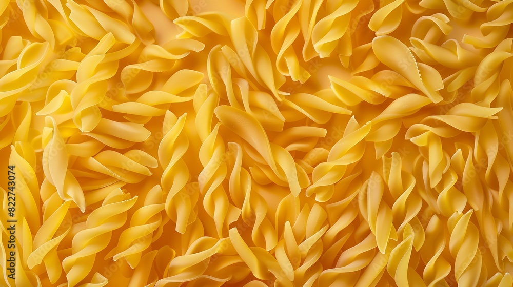 Uncooked dry pasta Food background Close up of noodles : Generative AI Uncooked dry pasta Food background Close up of noodles : Generative AI
