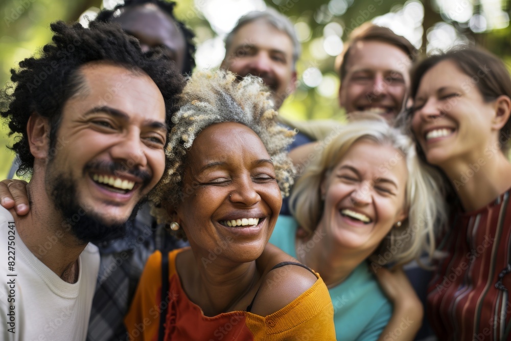 Group of diverse friends having fun together in the park - Multiethnic people bonding and having fun Group of diverse friends having fun together in the park - Multiethnic people bonding and having fun
