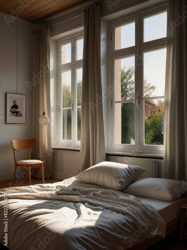 Cozy bedroom in the morning © Damai Studio