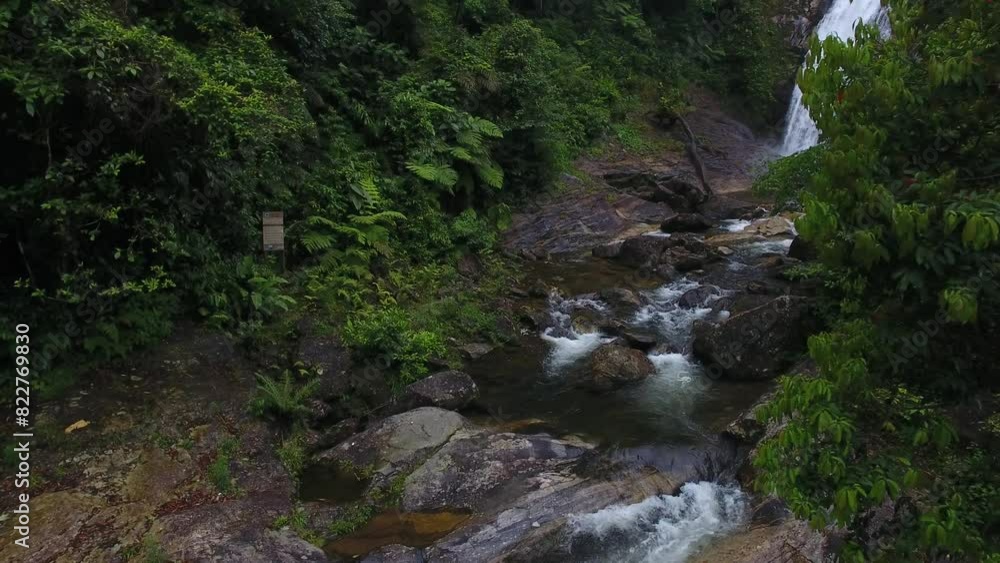 Ribeirão do Itu Waterfalls, Boiçucanga Beach - São Sebastião, São Paulo, Brazil Ribeirão do Itu Waterfalls, Boiçucanga Beach - São Sebastião, São Paulo, Brazil