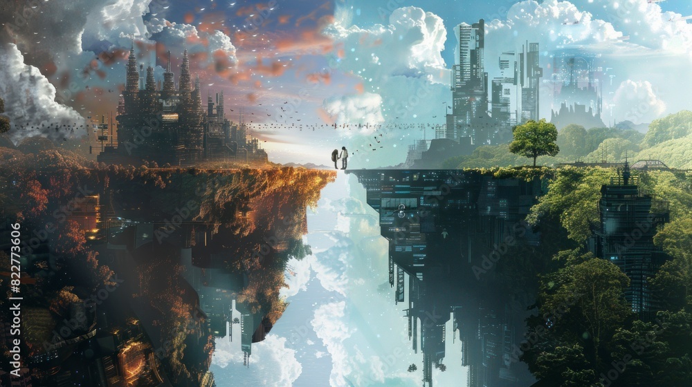 parallel worlds connected by a day bridge parallel worlds connected by a day bridge