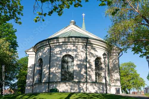 Vimmerby Kyrka evangelical church in Vimmerby, Sweden photo