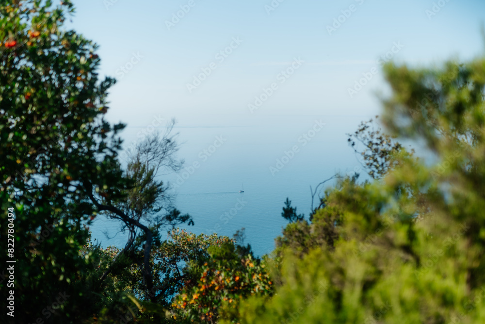 Sailing Boat on the Horizon Sailing Boat on the Horizon