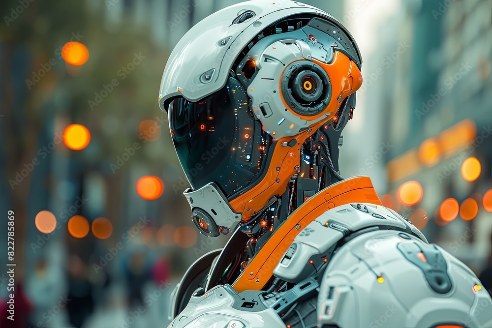 Futuristic Cyberpunk Hybrid: Enhanced Humanoid with Tech-Organic Fusion Futuristic Cyberpunk Hybrid: Enhanced Humanoid with Tech-Organic Fusion