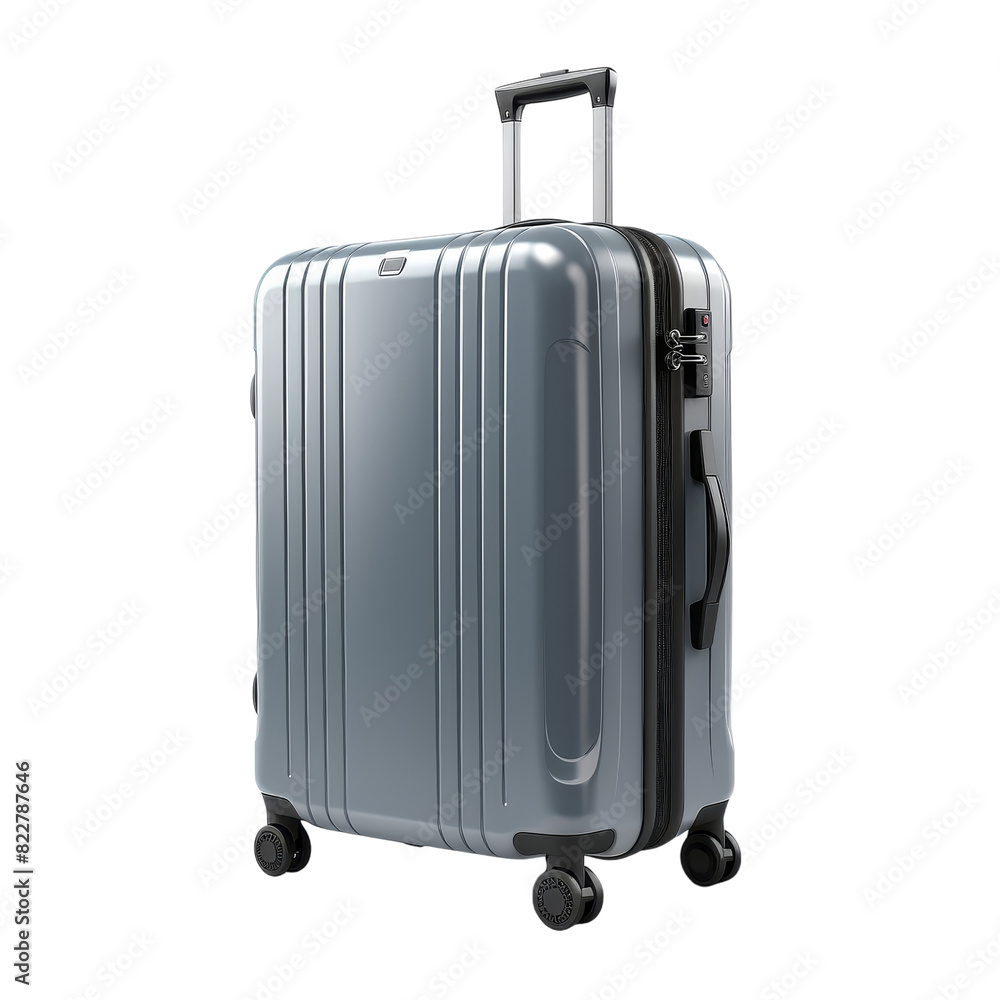 Travel Suitcase isolated on transparent background, png, cut out. Travel Suitcase isolated on transparent background, png, cut out.
