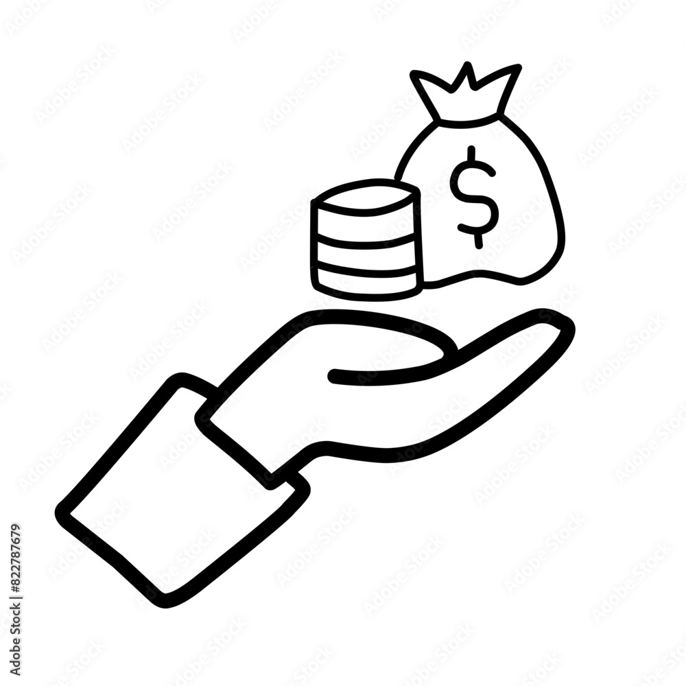finance line icon finance line icon