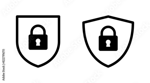 Security icon set. protection icon. privacy. vpn