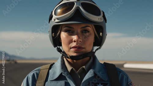 Female Jet Pilot