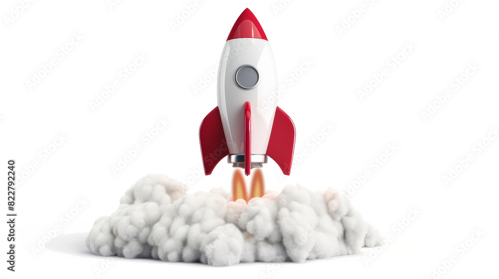 3D icon of a rocket isolated on transparent background,png 3D icon of a rocket isolated on transparent background,png
