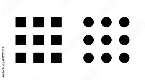 Menu Icon set. web menu icon. hamburger menu symbol