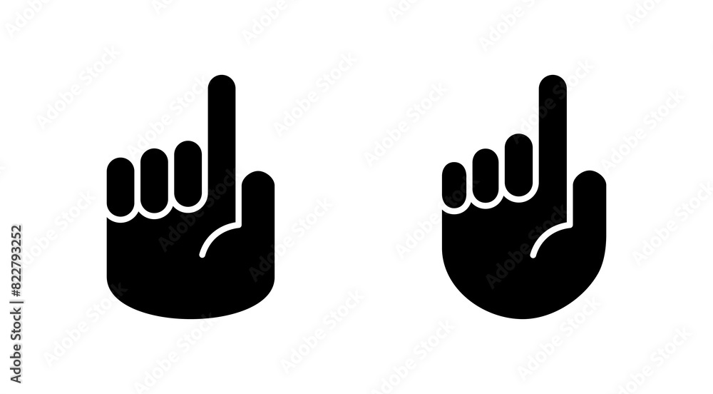 Hand icon set. hand vector icon, palm,click Hand icon set. hand vector icon, palm,click