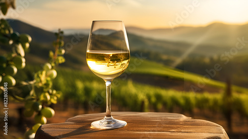 Elegant glass of white wine on blurre background with wine grapes in winery Young wine  Young Wine Concept  Elegant Glass of White Wine with Winery Grapes on Blurred Background Stock Images on Adobe 