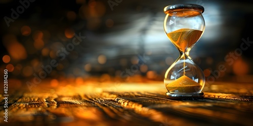The Unidirectional Flow of Time: A Comparison to an Hourglass. Concept Physics of Time, Time Travel Theories, Cosmological Concepts, Philosophical Time, Relativity photo