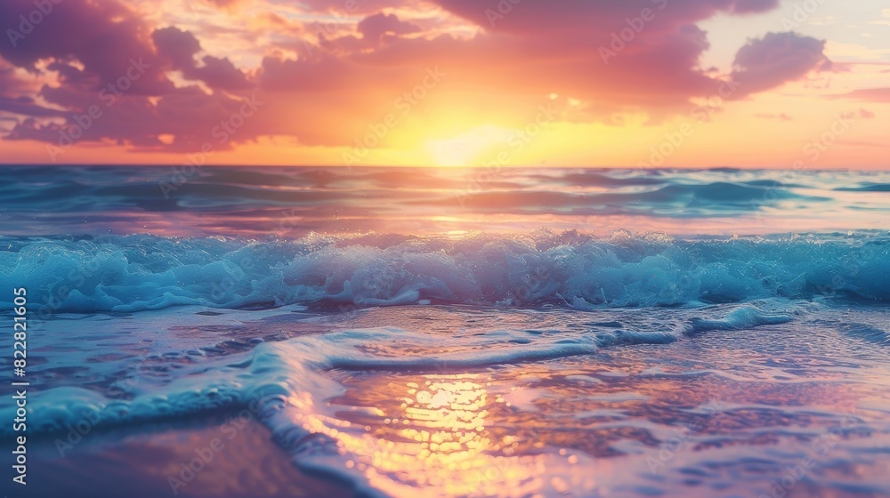 A sunset over the ocean symbolizes the significance of taking time to appreciate the beauty and wonders of the world.