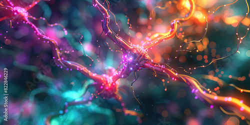 The Neural Net Navigator: A twisting, color-changing labyrinth of neurons and synapses