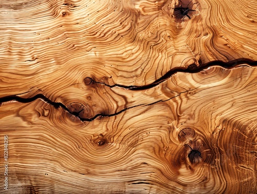 Wood texture. Close-up of a wooden surface showcasing natural grain and knots